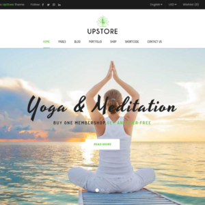 Сайт йога и фитнес