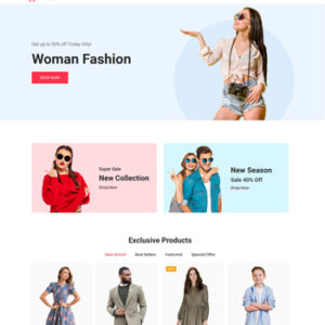создать интернет-магазин моды и одежды
